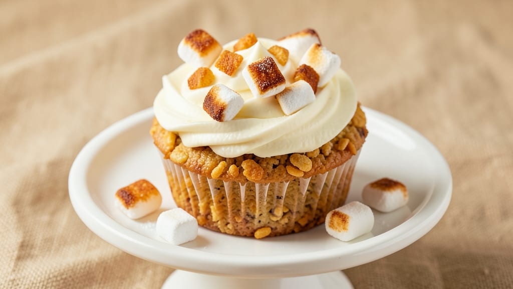 Rice Krispie Cupcakes Recipe: Crunchy Clusters With Foil-Sealed Gooey Cores