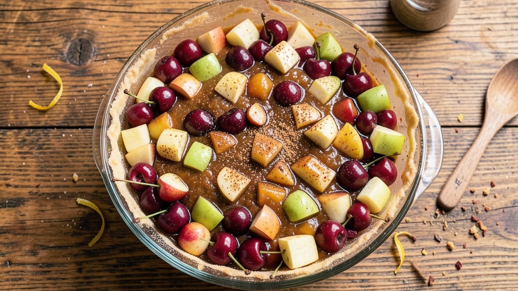 Apple And Cherry Pie Filling Recipe: Dual-Fruit Harmony With Spiced Perfection