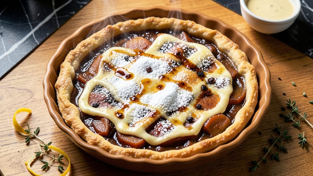 South Carolina Sweet Potato Pie Recipe: Spiced Rum-Infused Filling With Crispy Lattice Top