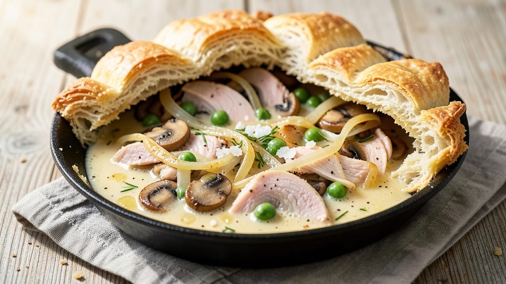 Southern Biscuit Chicken Pot Pie Recipe: Buttery Layers and Savory Gravy Bliss