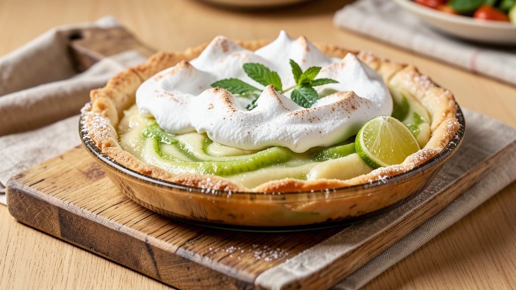American Key Lime Pie Recipe: Grapefruit-Zest Crust for Tangy Twist