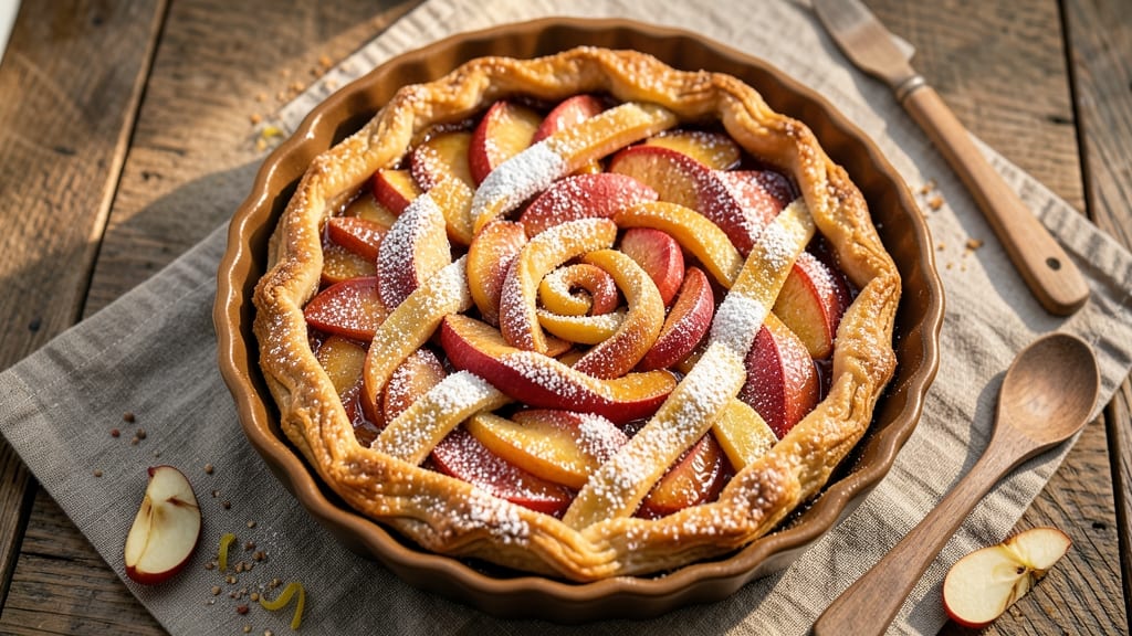 Spiral Apple Pie Recipe: Buttery Lattice Crust With Warm Spice Swirls
