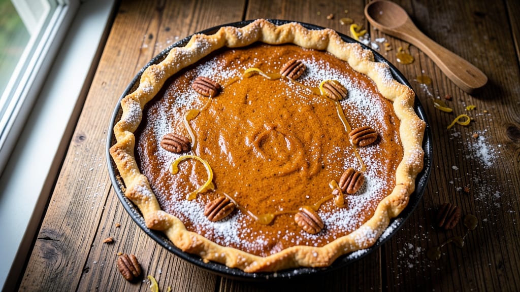 Alton Brown's Sweet Potato Pie Recipe: Velvety Spice and Foil-Sealed Crust Brilliance