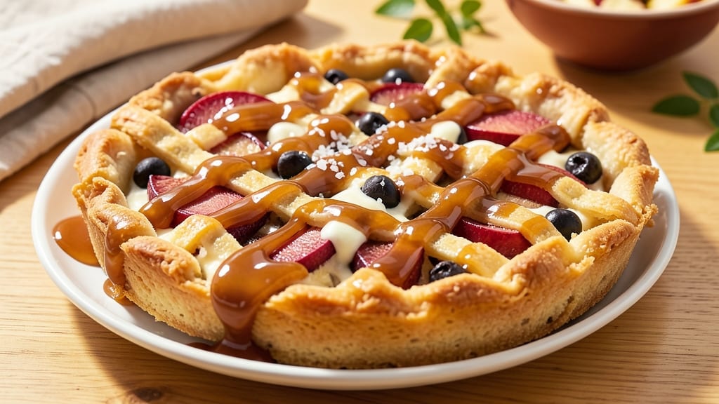 Rocky Mountain Chocolate Factory Apple Pie Caramel Apple Recipe: Deep Chocolate Swirls and Buttery Lattice Bliss