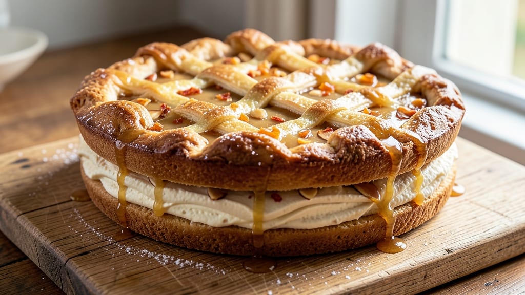 Almond Amaretto Chess Pie Recipe: Nutty Crunch Meets Boozy Vanilla Bliss