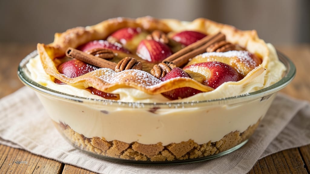 Apple Pie Cheesecake Recipe Carnival Eats: Two-Layered Sweetness in One Bite