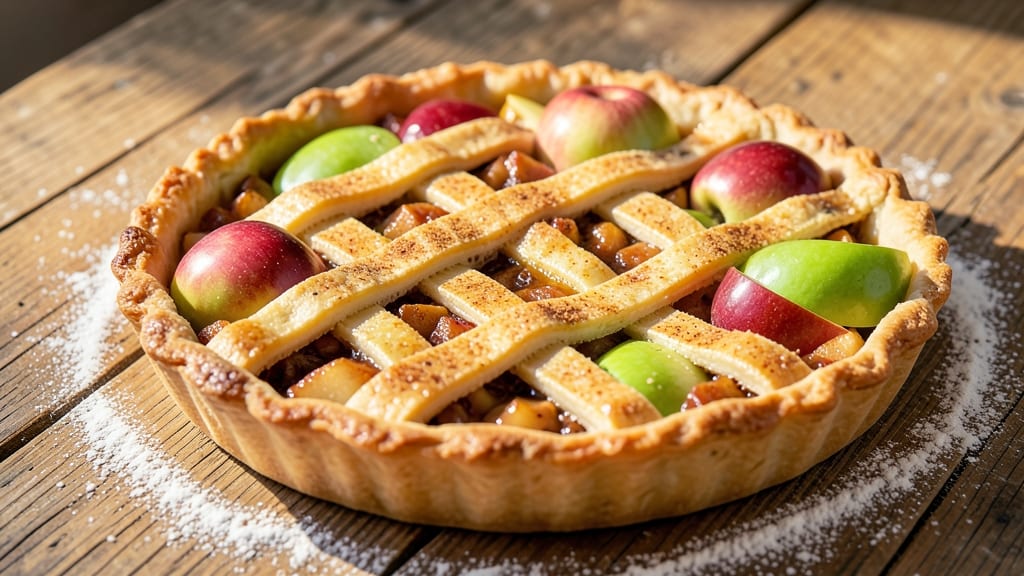 Real Dutch Apple Pie Recipe: Crispy Lattice Meets Spiced Apple Filling