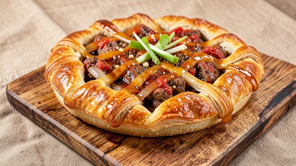 Ghanaian Meat Pie Recipe: Spiced Filling in Flaky Pastry Perfection