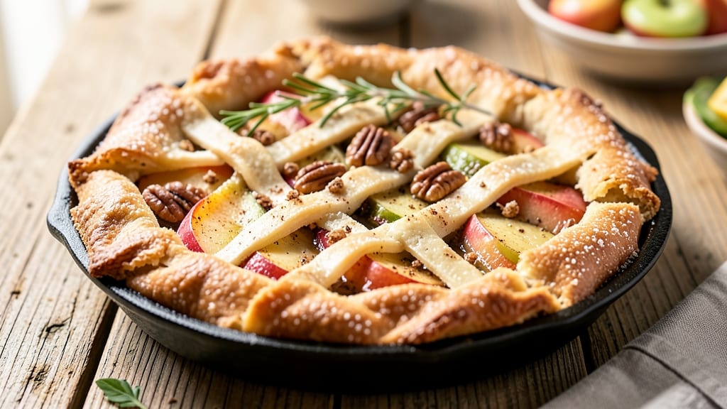 Pioneer Woman Rustic Apple Pie Recipe: Cinnamon-Spiced Lattice Crust Over Bursting Fruit Filling