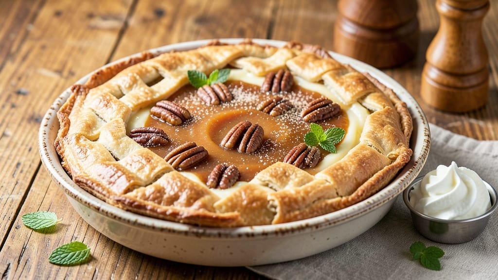 Soul Food Grandma's Old-Fashioned Sweet Potato Pie Recipe: Pecan-Studded Crust and Spiced Filling Tradition