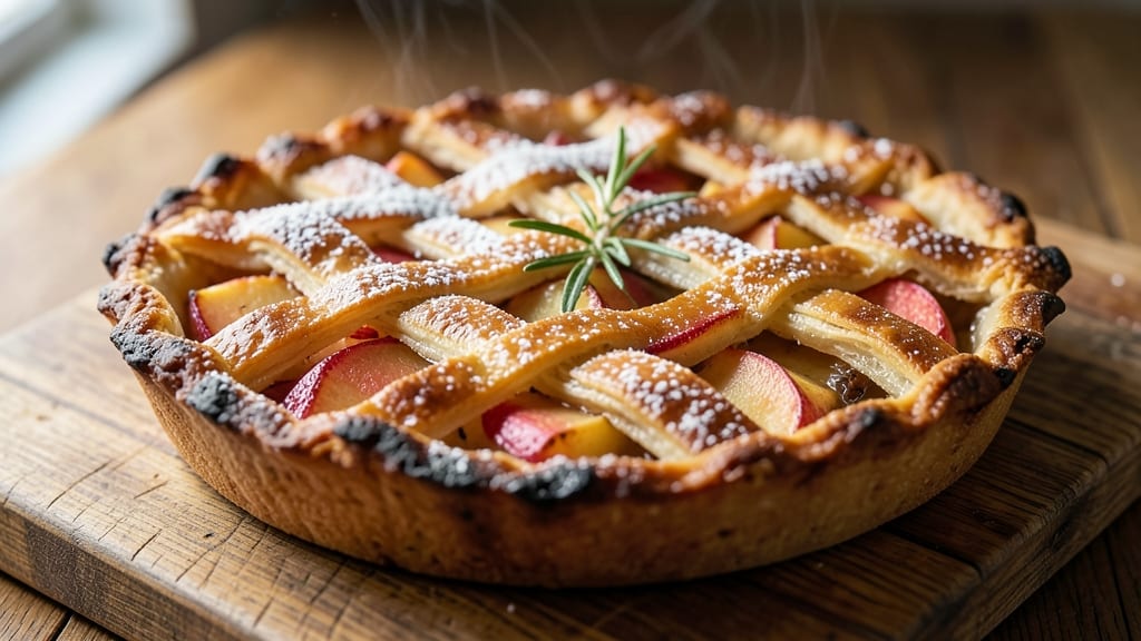 Small Dutch Apple Pie Recipe: Mini Servings of Spiced Fruit and Crusty Lattice