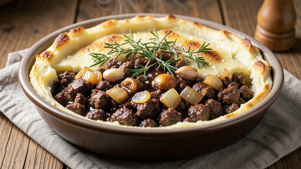 A1 Shepherd's Pie Recipe: Herb-Infused Gravy and Flaky Potato Top