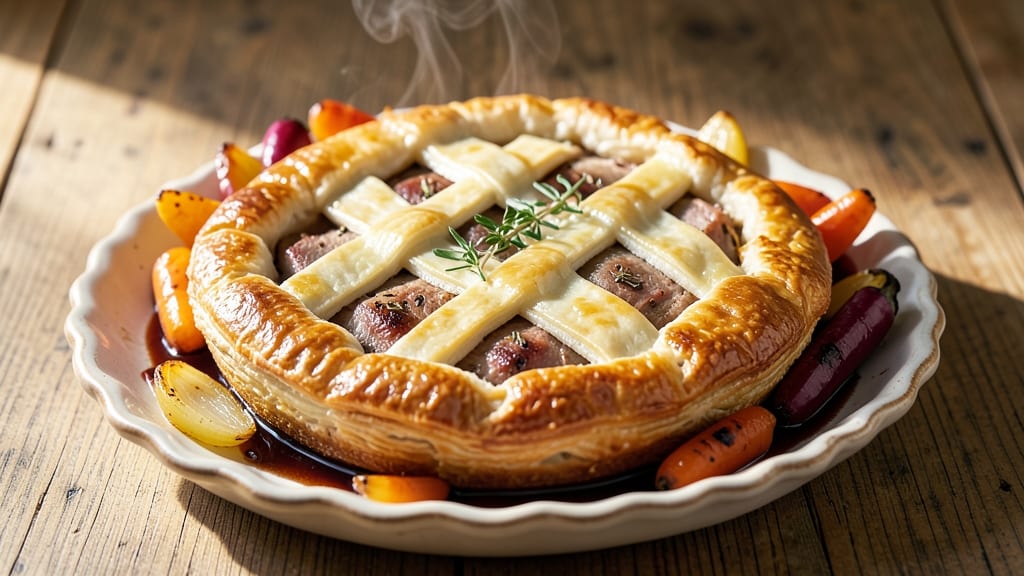 Raised Pork Pie Recipe: Flaky Crust and Savory Meat Masterpiece