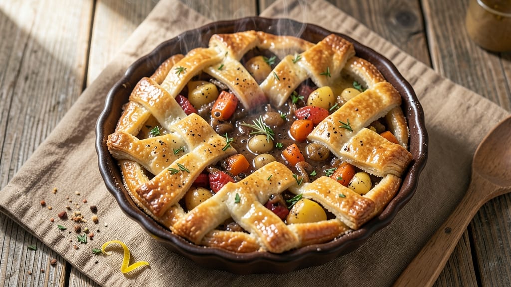 Savory Pot Pie Crust Recipe: Foolproof Flaky Layers for Any Filling