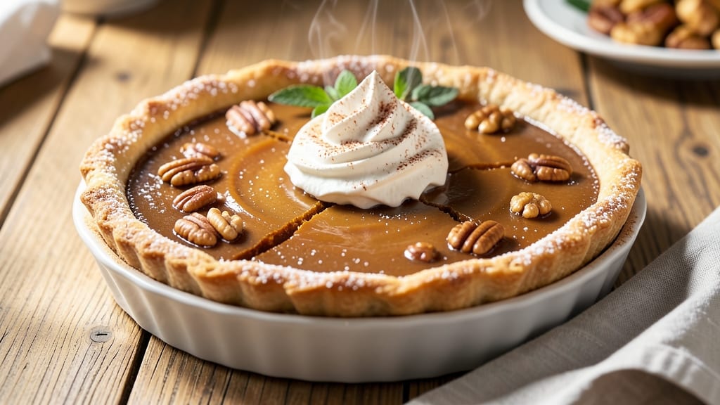 12-Inch Pumpkin Pie Recipe: Foil-Sealed Crust That Stays Perfectly Golden