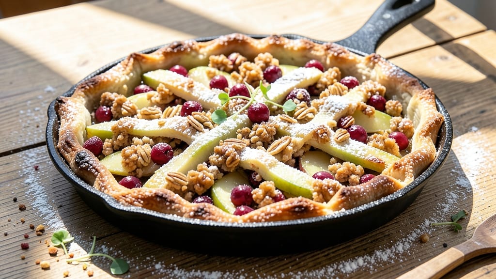 Apple Cranberry Crumble Pie Recipe: Tart-Sweet Filling With Buttery Oat Topping