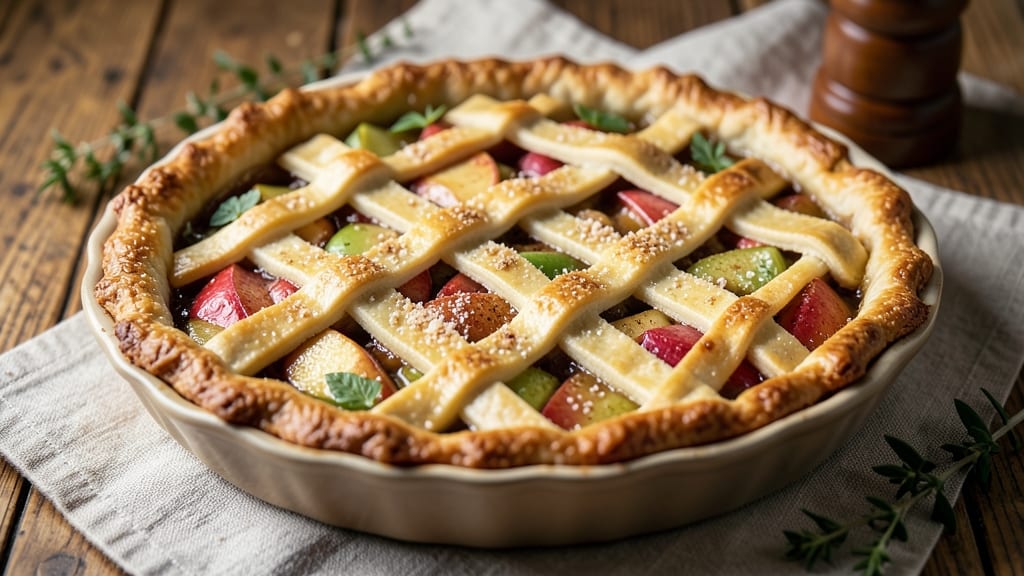 Pillsbury Homemade Apple Pie Recipe: Golden Lattice Crust With Foil-Sealed Perfection