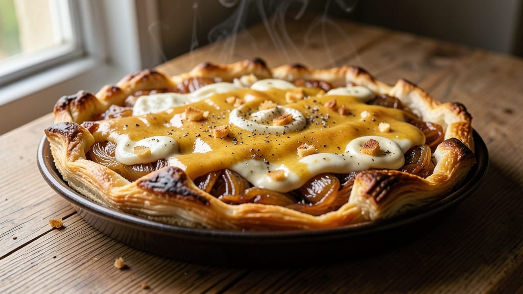 Alsatian Onion Pie Recipe: Savory Caramelized Layers With Crispy Top