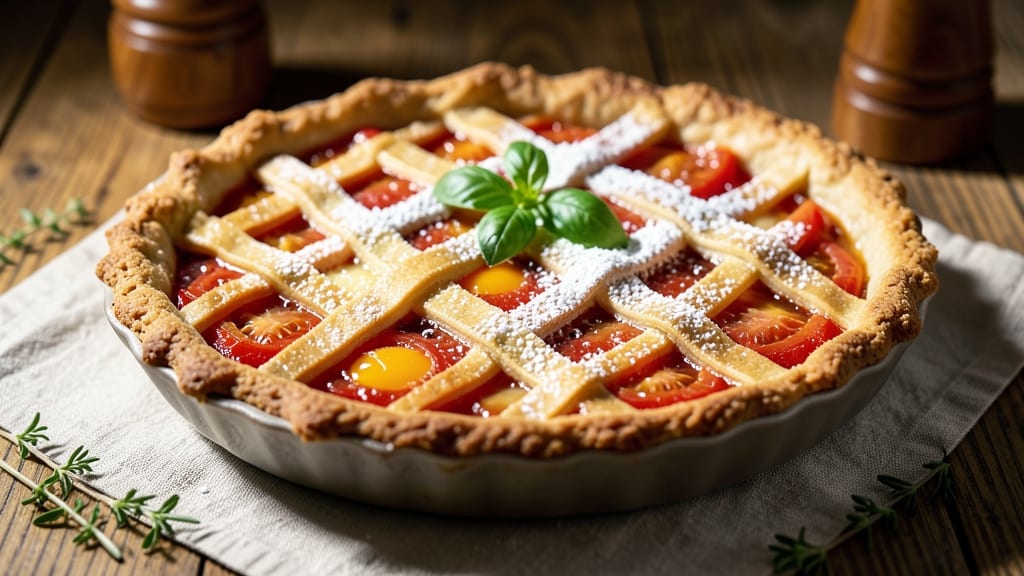 5 Star Tomato Pie Recipe: Flaky Crust and Tangy-Sweet Filling Magic