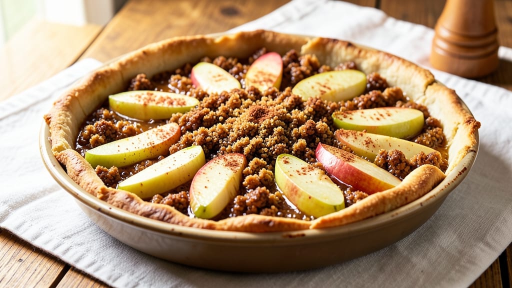 Apple Crumb Pie Recipe Pioneer Woman: Rustic Lattice Crust Over Warm Spiced Apples