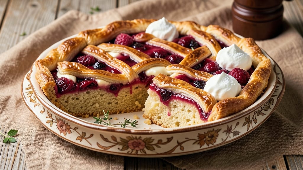 Pie-In-A-Cake Recipe: Crunchy Top and Gooey Vanilla Clouds