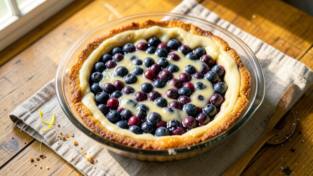 Fresh Blueberry Pie Recipe No-Bake: Bursting Berries in 10-Minute Chill Time