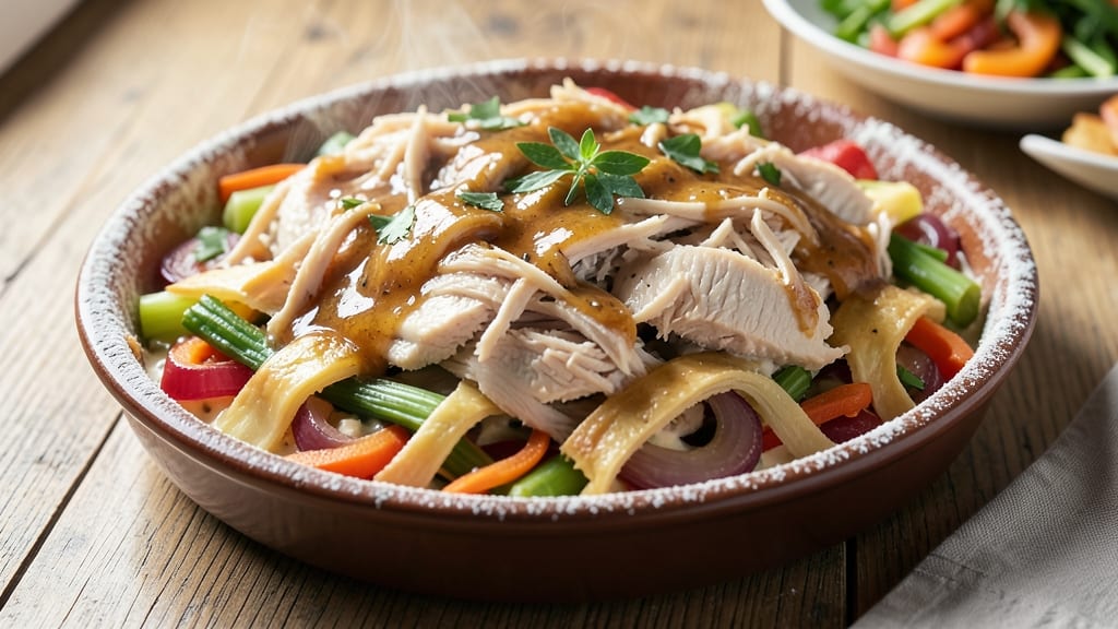 Slippery Turkey Pot Pie Recipe: Slow-Cooked Gravy That Clings to Every Bite
