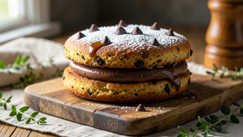 Amish Chocolate Chip Whoopie Pies Recipe: Stacked Cake Magic With Crunchy Clusters