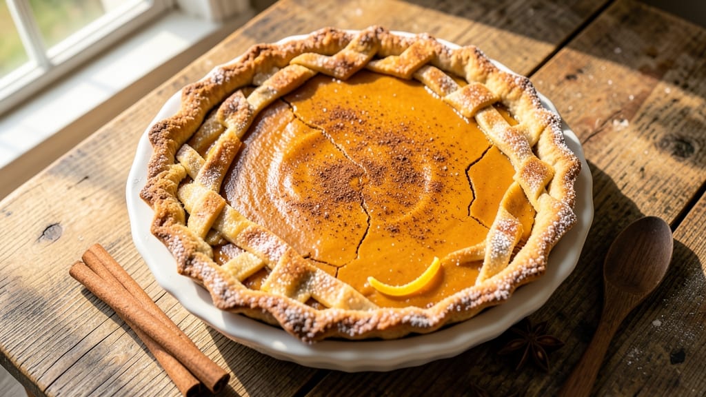 Amish Pumpkin Custard Pie Recipe: Silky Spice and Golden Crust Harmony
