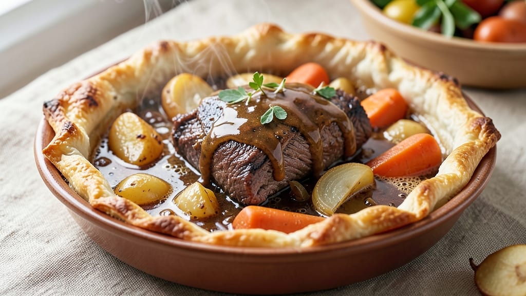 Slow Cooker Steak Pie Recipe: Savory Gravy and Flaky Layers in One Pot