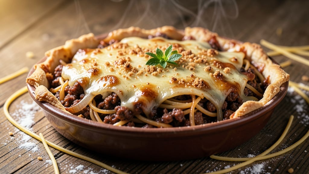 Old Chicago Spaghetti Pie Recipe: No-Bake Cheesecake-Style Creaminess