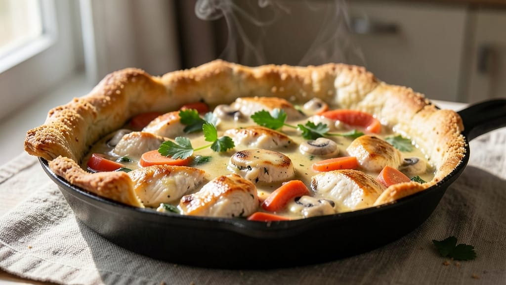 Pot Pie Recipe Using Bisquick: One-Pan Gravy and Flaky Crust Magic
