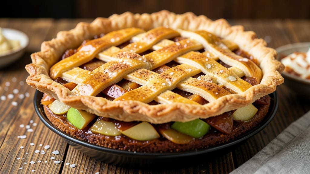Sandwich Maker Apple Pie Recipe: Crispy Lattice Top With Foil-Sealed Perfection