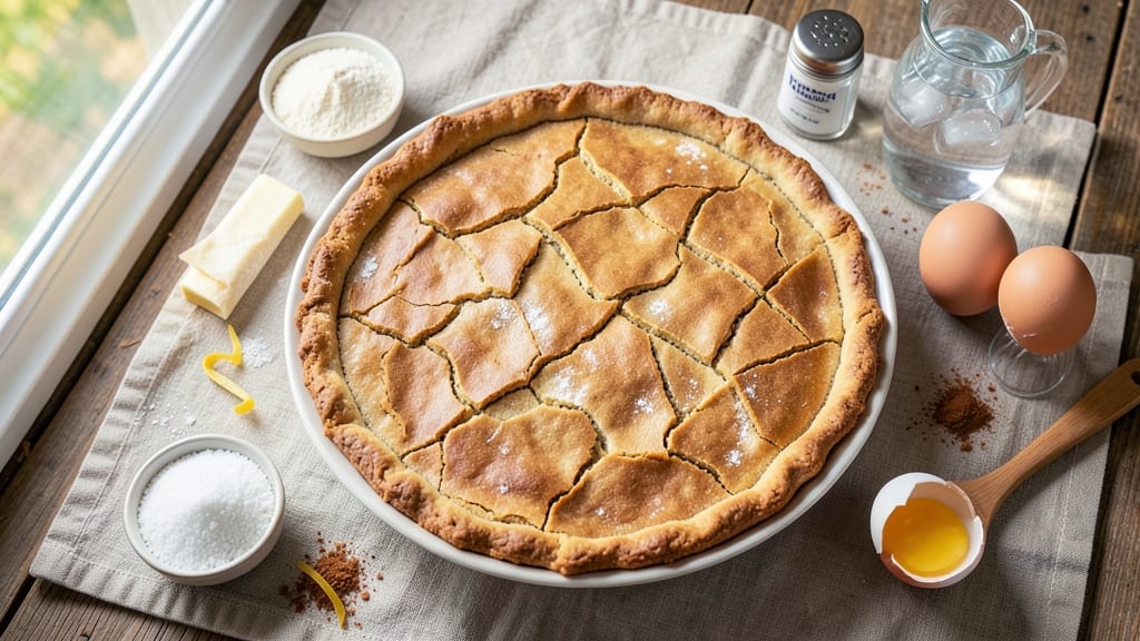 Recipe for Gluten Free Pie Crust Made with Almond Flour: Crispy Yet Tender, No-Flaking Filling