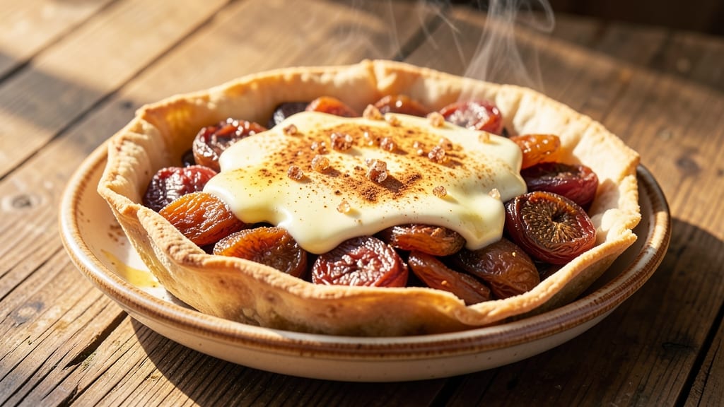 Adobe Pie Recipe: Southwestern Spiced Fruit in Crunchy Tortilla Crust
