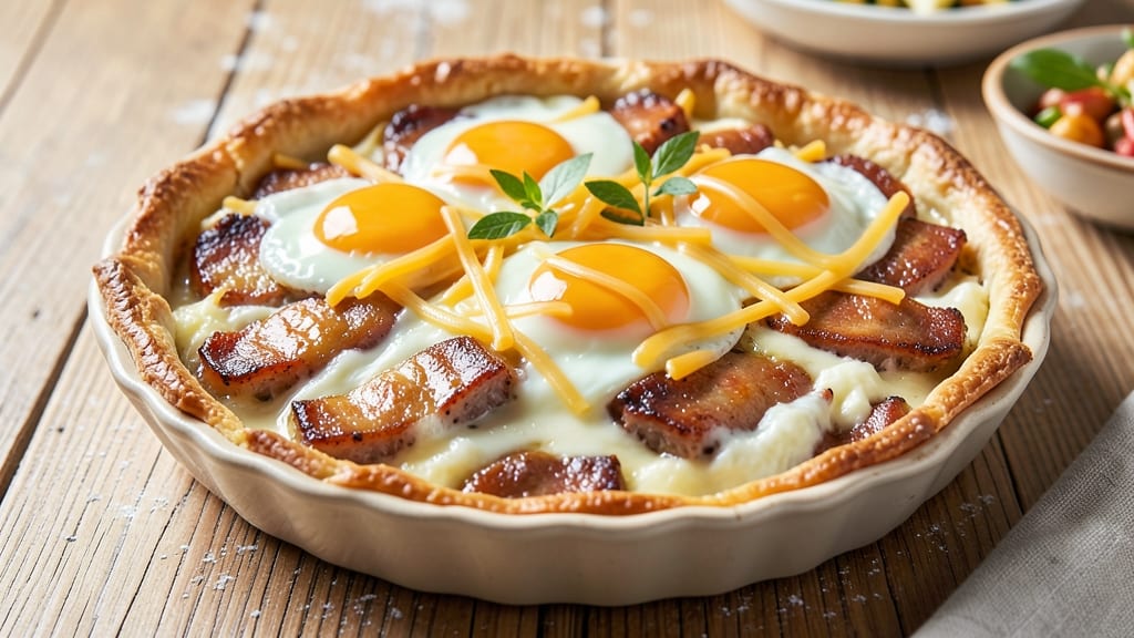 Sausage, Egg, and Pie Recipe: Flaky Pastry Wrapped Around Savory Fillings