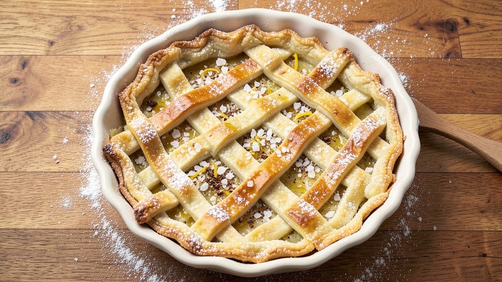 Apple Pie Crust Recipe No Butter: Oil-Based Crispy Lattice Magic