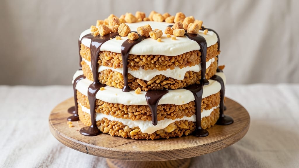 Rice Krispie Cake Recipe UK: Crunchy Clusters and Gooey Marshmallow Bliss