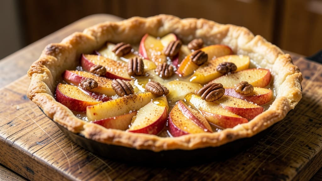Ree Drummond's Flat Apple Pie Recipe: Buttery Lattice Crust With Caramelized Apple Filling