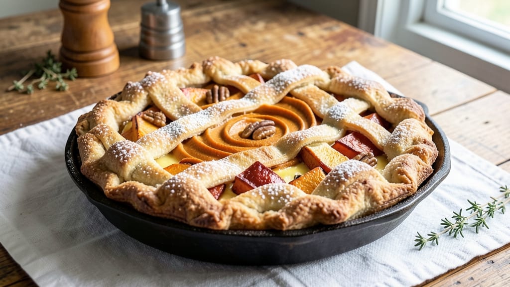 Soul Food Chess Pie Recipe: Spiced Cornmeal Crust Meets Gooey Sweet Potato Bliss
