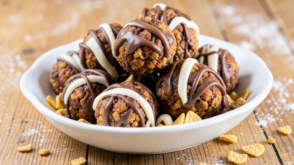 Rice Krispie Truffles Recipe: No-Bake Bites With Crunchy Shells