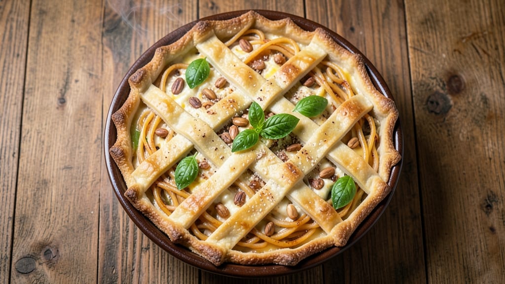 Spaghetti Pie Recipe with Eggs: No-Bake Cheesecake Twist for Crowd-Pleasing Dessert