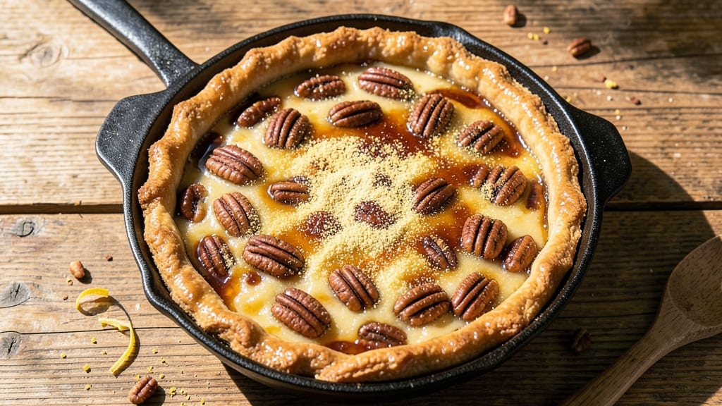 1900 Pecan Pie Recipe: Vintage Spice and Caramelized Nut Crunch