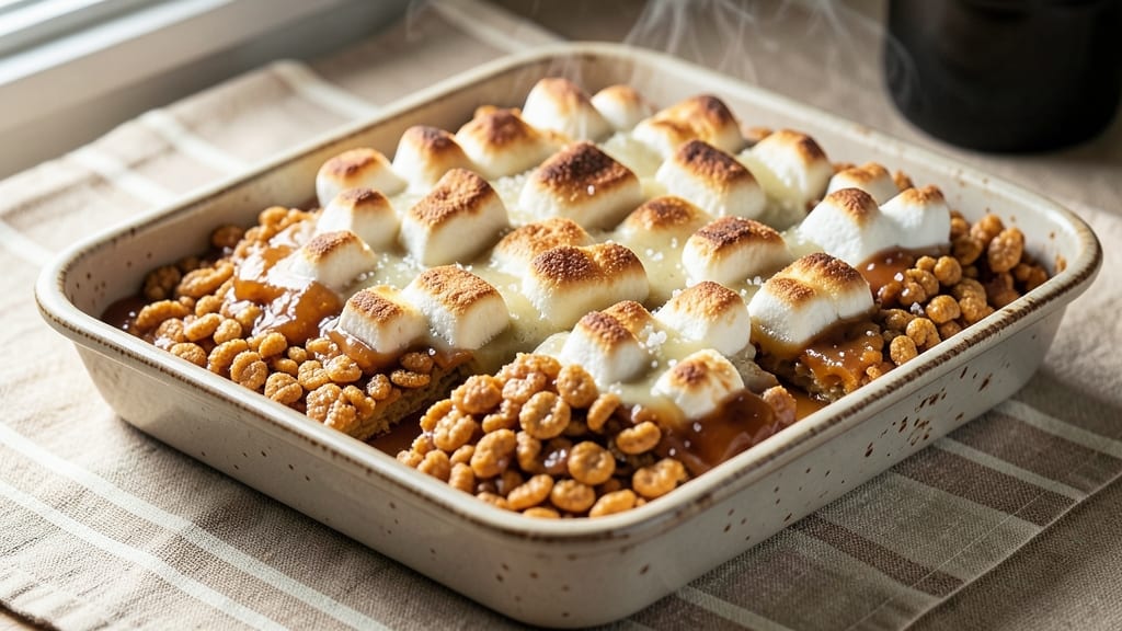 Rice Krispie Squares Recipe: Big Marshmallows, Crunchy Clusters, Gooey Magic