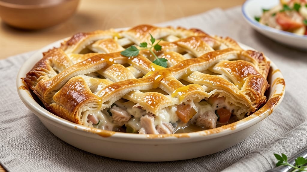 Bisquick Pot Pie Topping Recipe: Crispy Lattice Crust That Locks in Flavor