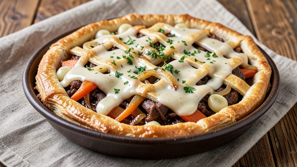 Admiral Pie Recipe: Rum-Infused Lattice Crust Over Gooey Vanilla Cream
