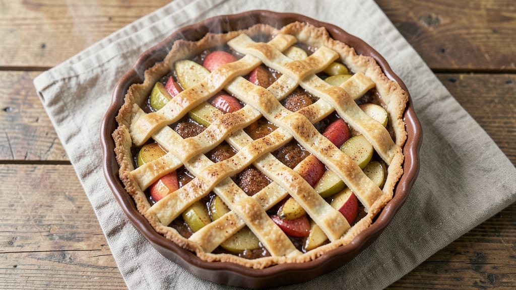 Popeyes Copycat Apple Pie Recipe: Spiced Rum-Infused Filling with Buttery Lattice Crunch