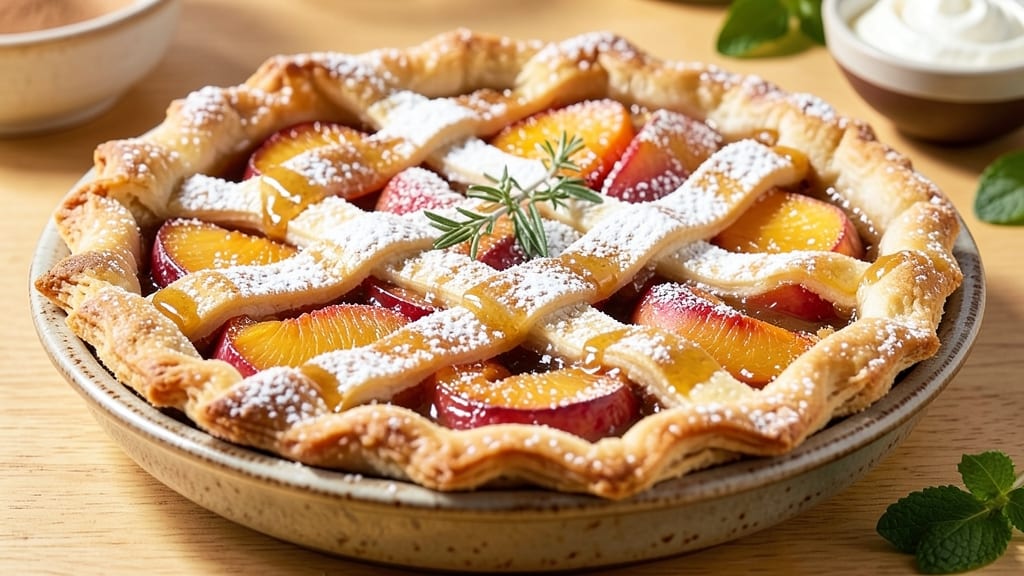 6-Inch Peach Pie Recipe: Mini Perfect Portions for Picnics