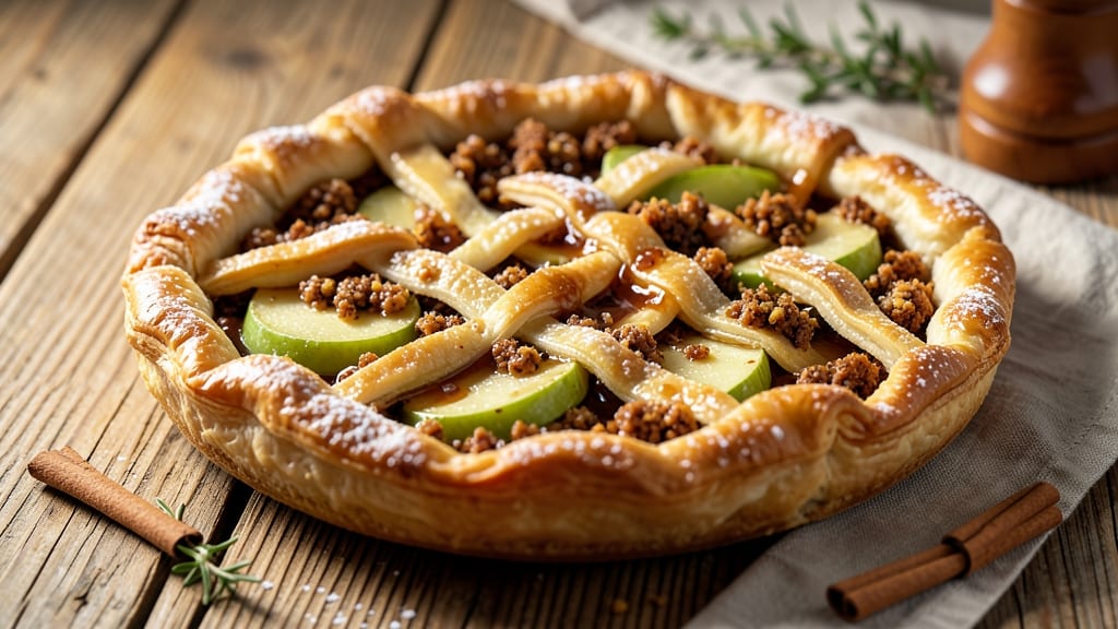 Amsterdam Apple Pie Recipe: Dutch Spice Harmony in Crispy Crust