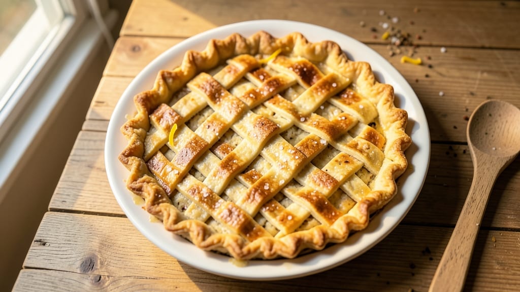 9-Inch Pie Crust Recipe With Shortening: Buttery Layers That Stay Golden All Night